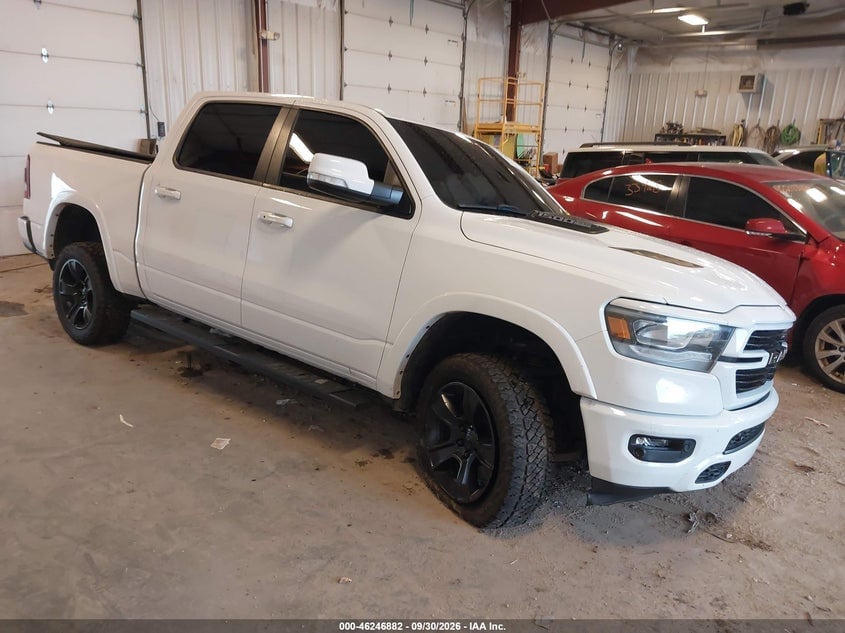 2021 RAM 1500 LARAMIE  4X4 5'7 BOX | 1C6SRFJT6MN687365 | UPCARS