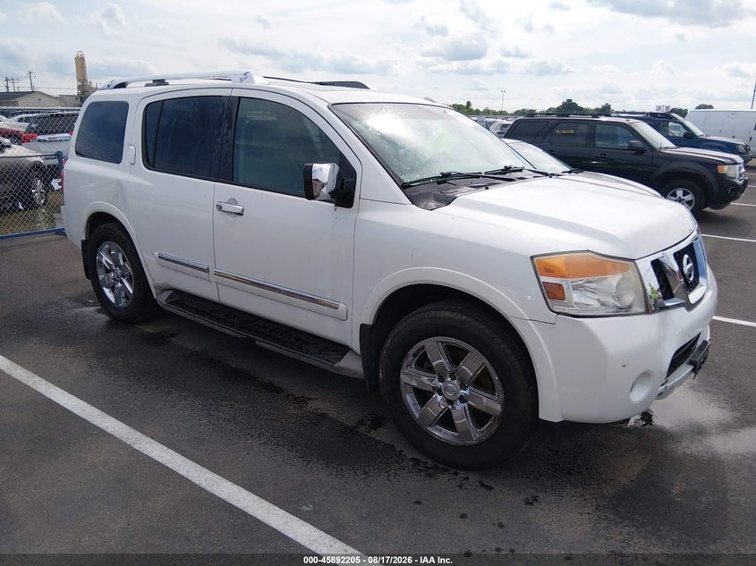 2014 NISSAN ARMADA PLATINUM | 5N1AA0NE0EN608239 | UPCARS