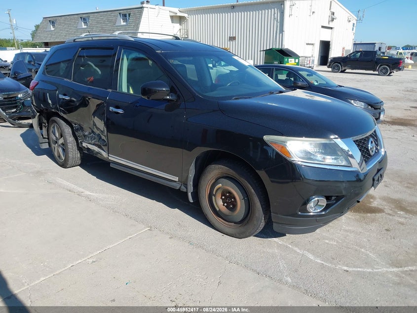 2013 NISSAN PATHFINDER PLATINUM | 5N1AR2MM7DC658627 | UPCARS