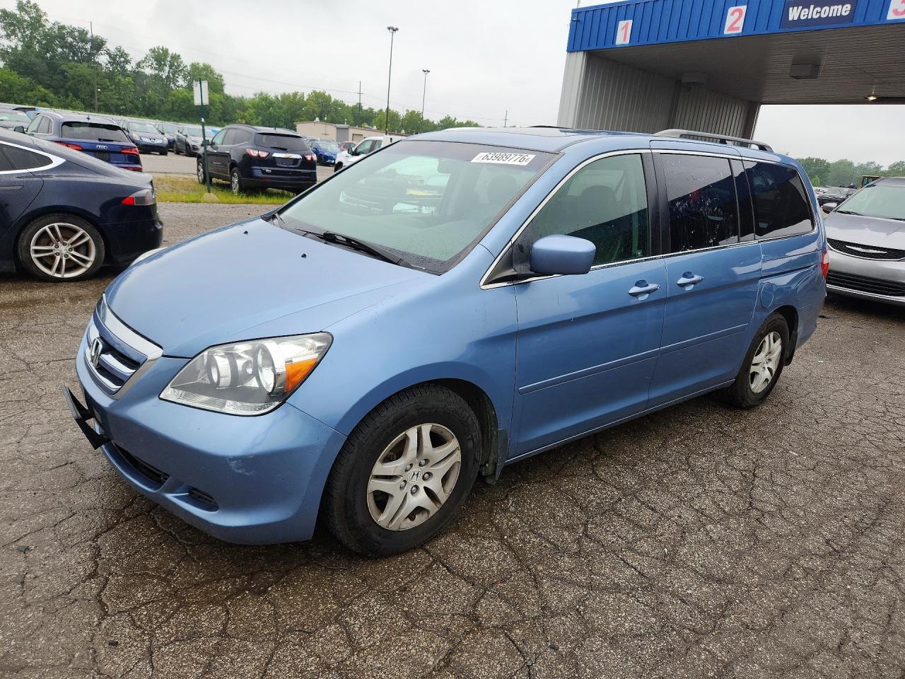 2007 HONDA ODYSSEY EXL | 5FNRL38617B113072 | UPCARS