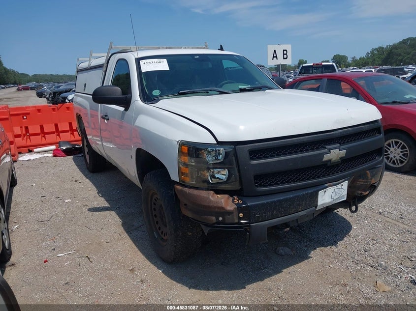2008 CHEVROLET SILVERADO 1500 WORK TRUCK | 1GCEC14C08Z256847 | UPCARS