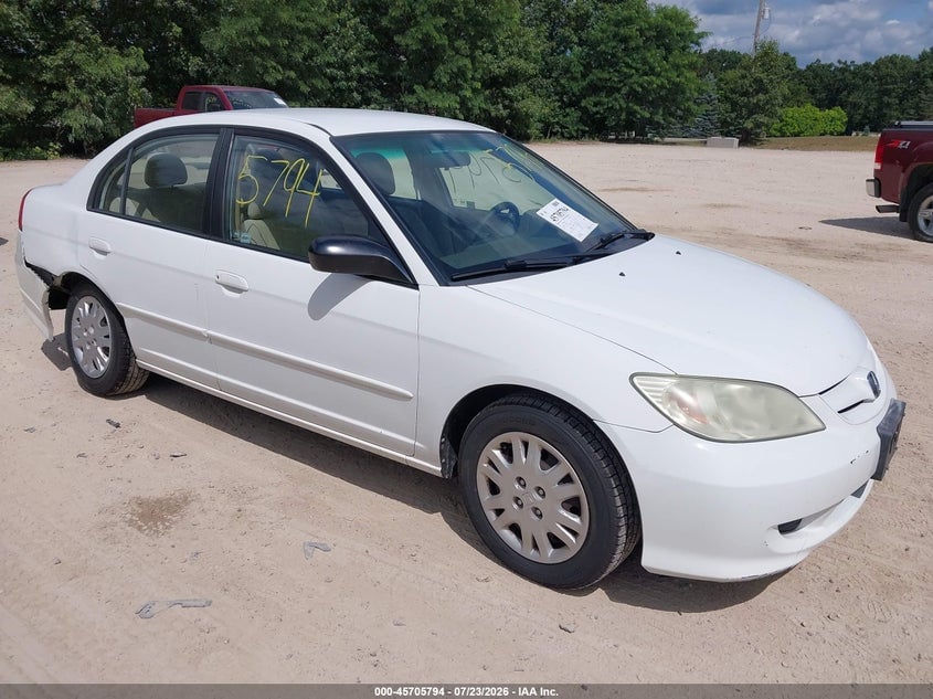 2004 HONDA CIVIC LX | 2HGES15504H602636 | UPCARS