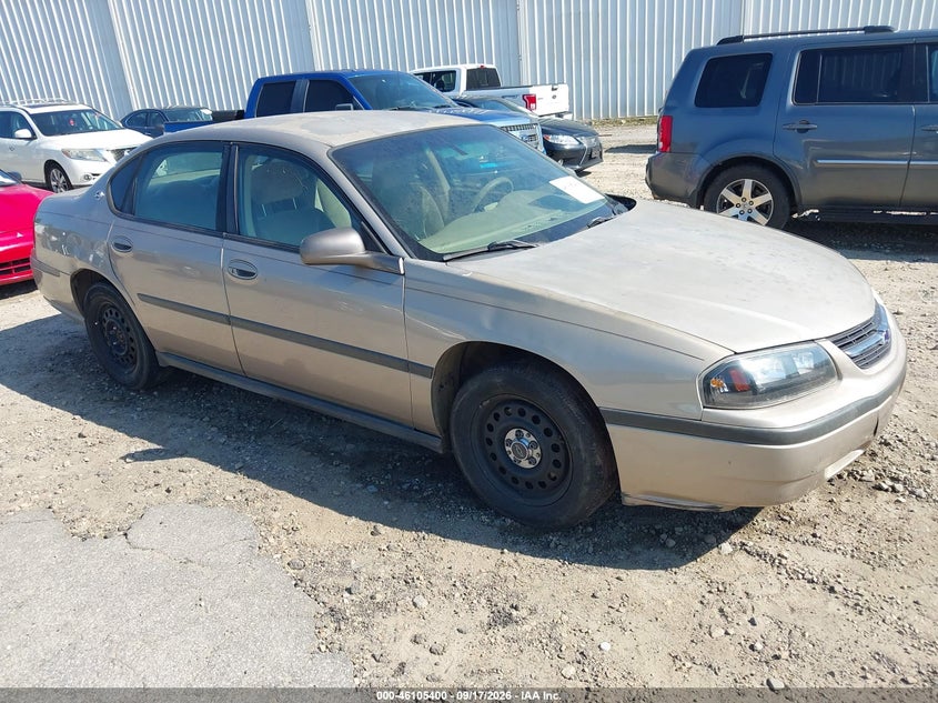 2001 CHEVROLET IMPALA | 2G1WF52E619239647 | UPCARS