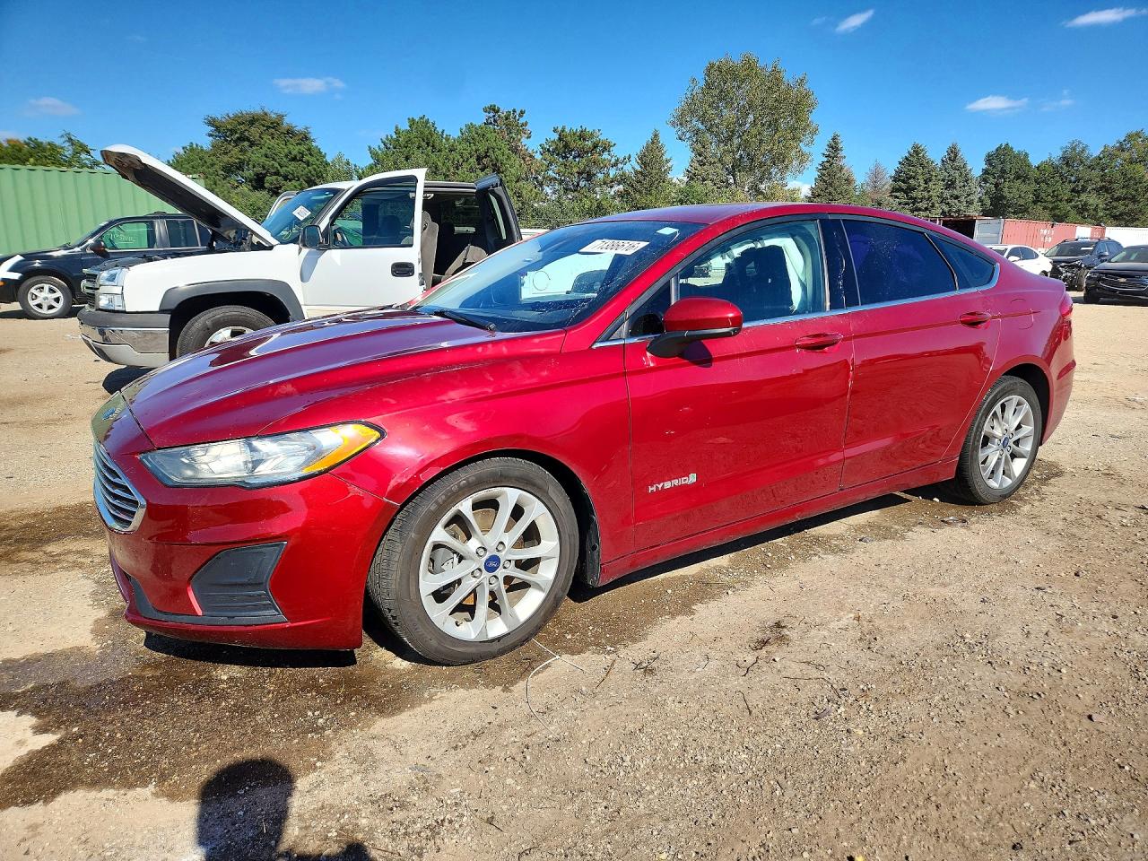 2019 FORD FUSION SE | 3FA6P0LU1KR204609 | UPCARS
