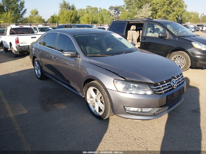 2013 VOLKSWAGEN PASSAT 2.0L TDI SEL PREMIUM | 1VWCN7A33DC084820 | UPCARS