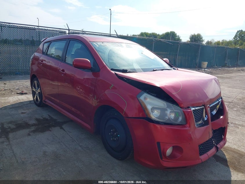 2009 PONTIAC VIBE GT | 5Y2SR67009Z422110 | UPCARS