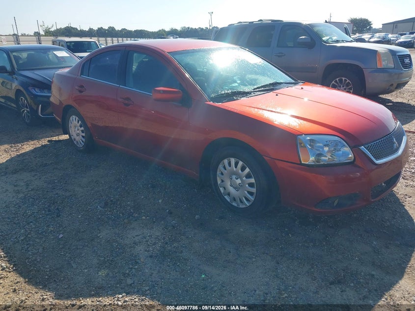 2012 MITSUBISHI GALANT ES/SE | 4A32B3FF9CE024446 | UPCARS