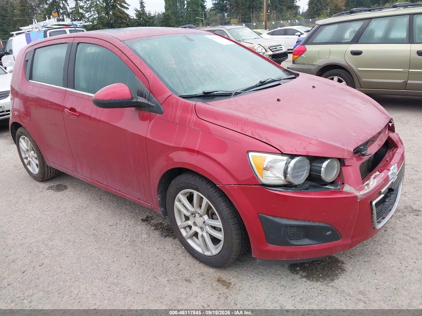 2016 CHEVROLET SONIC LT AUTO | 1G1JC6SB5G4119316 | UPCARS