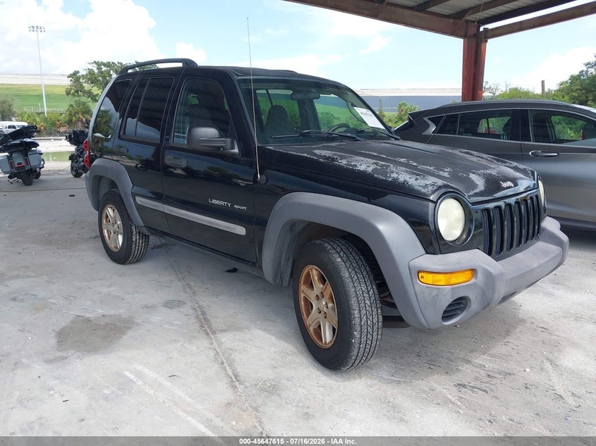 2003 JEEP LIBERTY SPORT | 1J4GK48K83W504989 | UPCARS