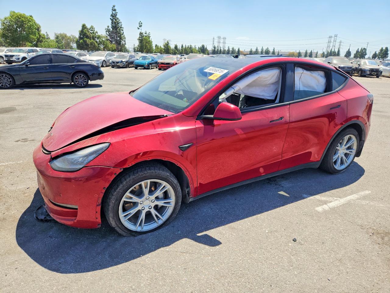 2021 TESLA MODEL Y | 5YJYGDEE7MF153637 | UPCARS