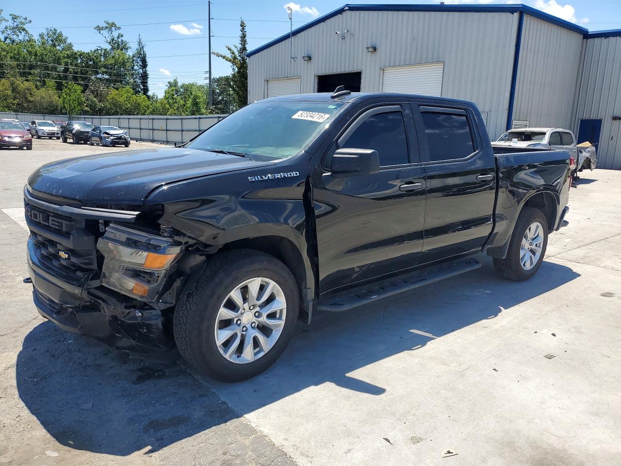 2022 CHEVROLET SILVERADO C1500 CUSTOM | 3GCPABEK2NG594000 | UPCARS