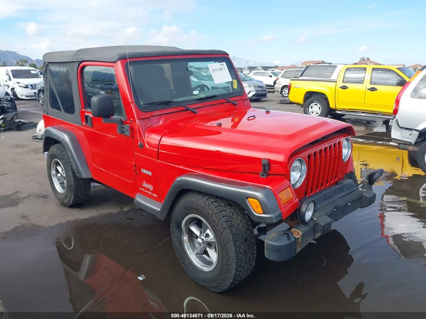 2004 JEEP WRANGLER X | 1J4FA39S64P726658 | UPCARS