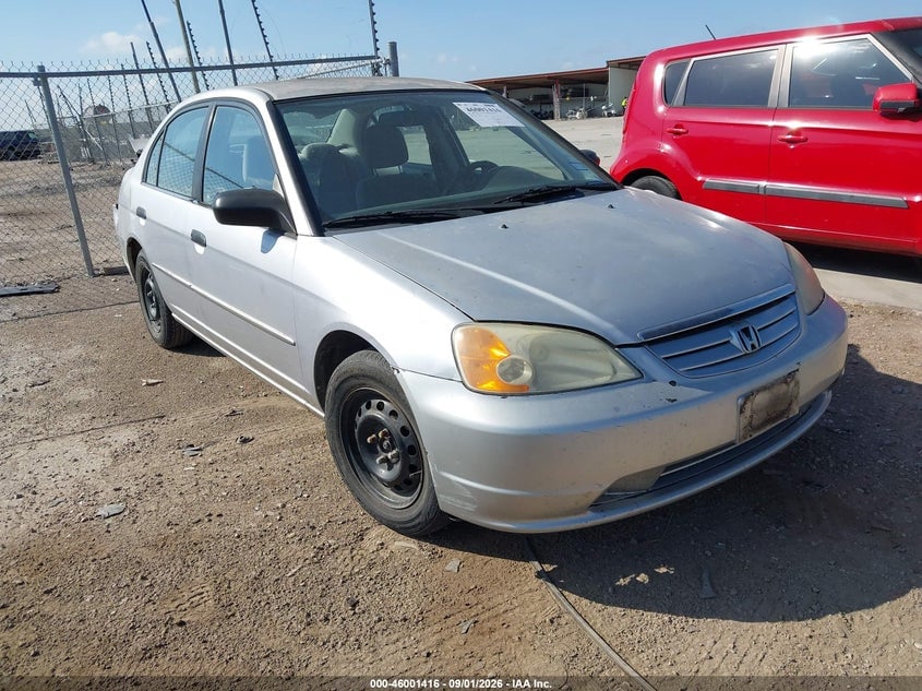 2001 HONDA CIVIC LX | 1HGES15541L011210 | UPCARS