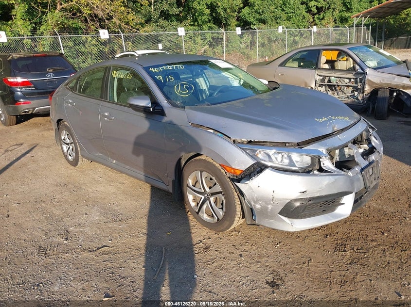 2016 HONDA CIVIC LX | 19XFC2F56GE028192 | UPCARS