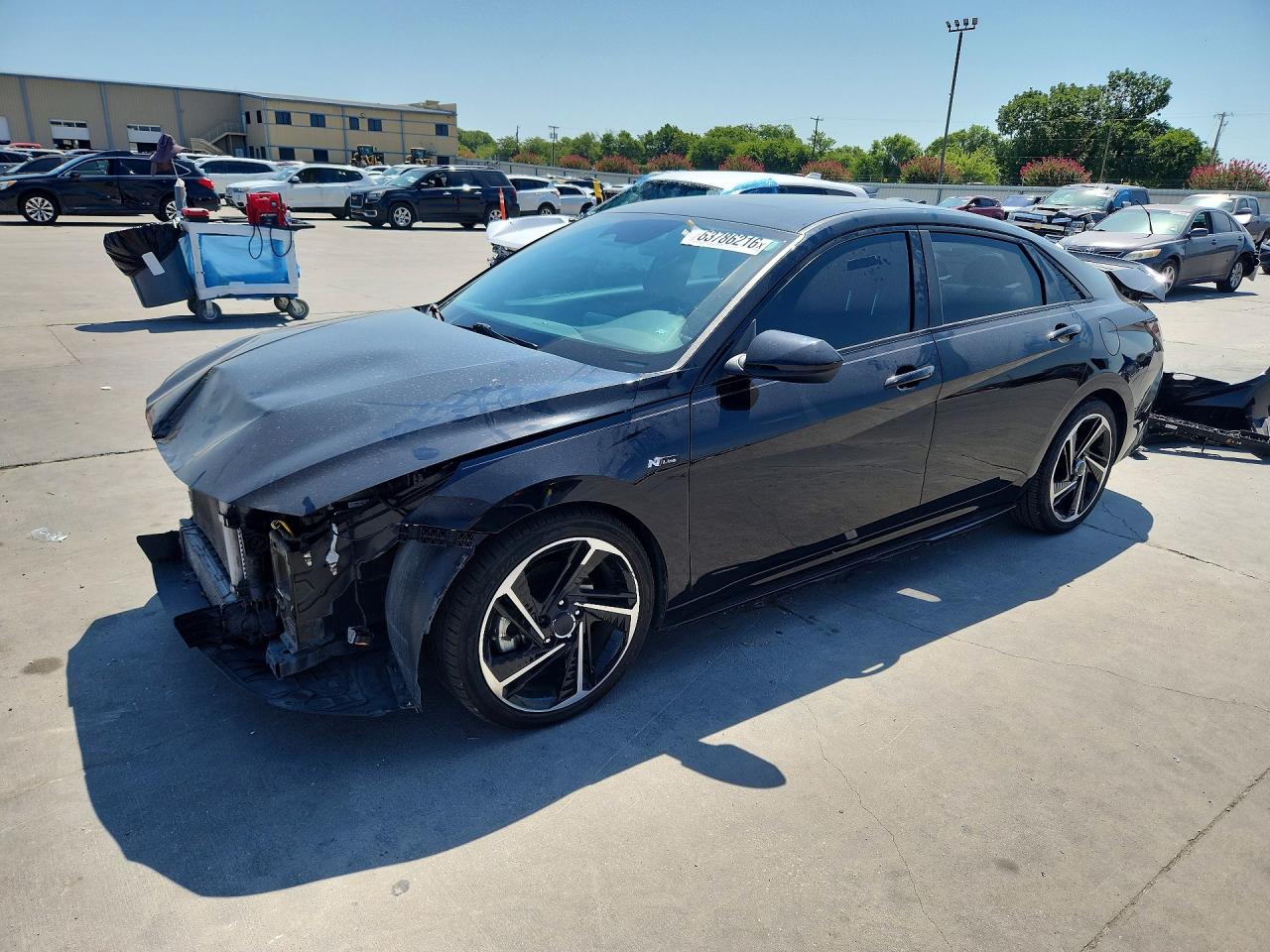 2021 HYUNDAI ELANTRA N LINE | KMHLR4AF3MU156718 | UPCARS