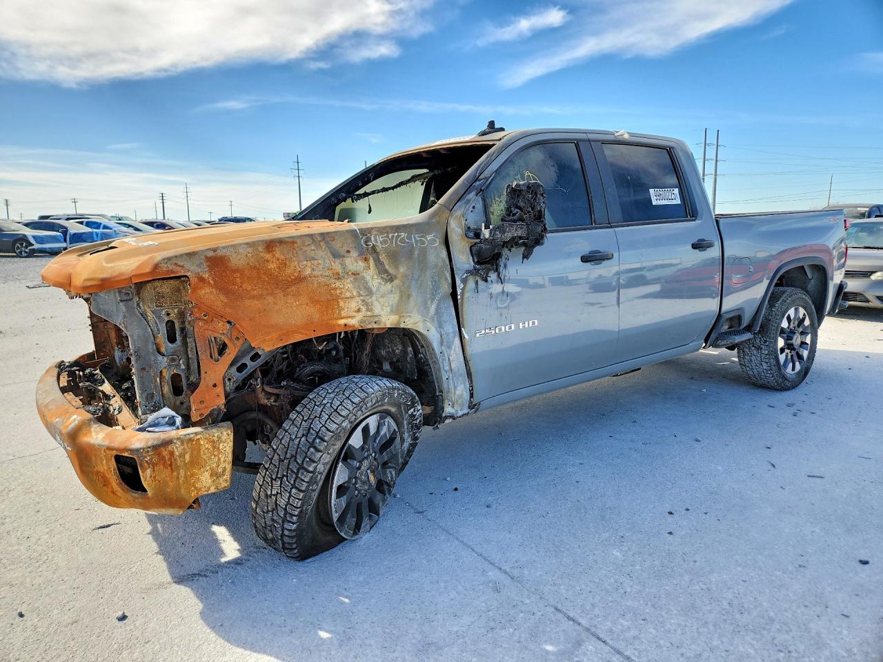 2024 CHEVROLET SILVERADO K2500 CUSTOM | 1GC4YMEY6RF311877 | UPCARS
