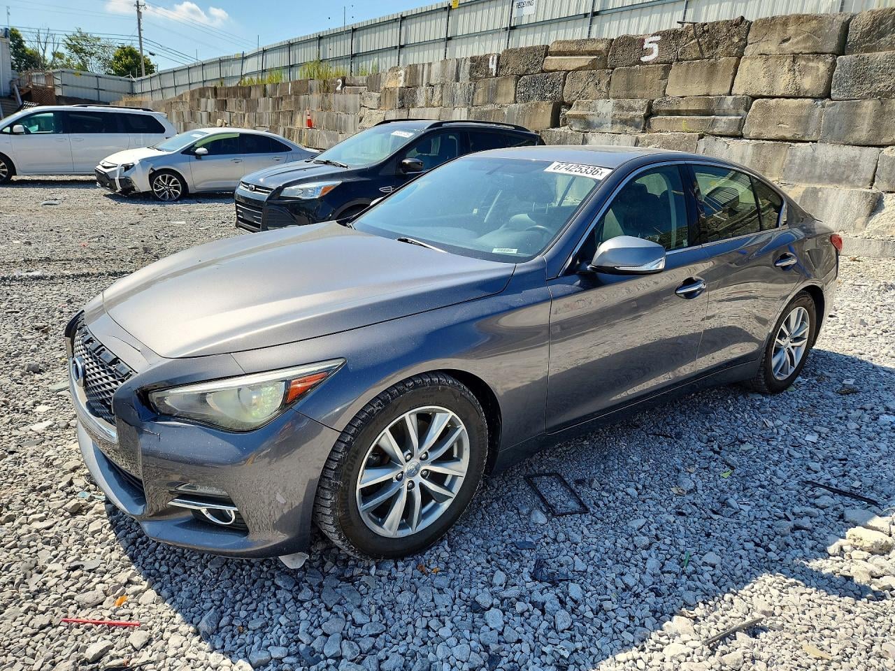 2015 INFINITI Q50 PREMIUM | JN1BV7AP3FM335157 | UPCARS