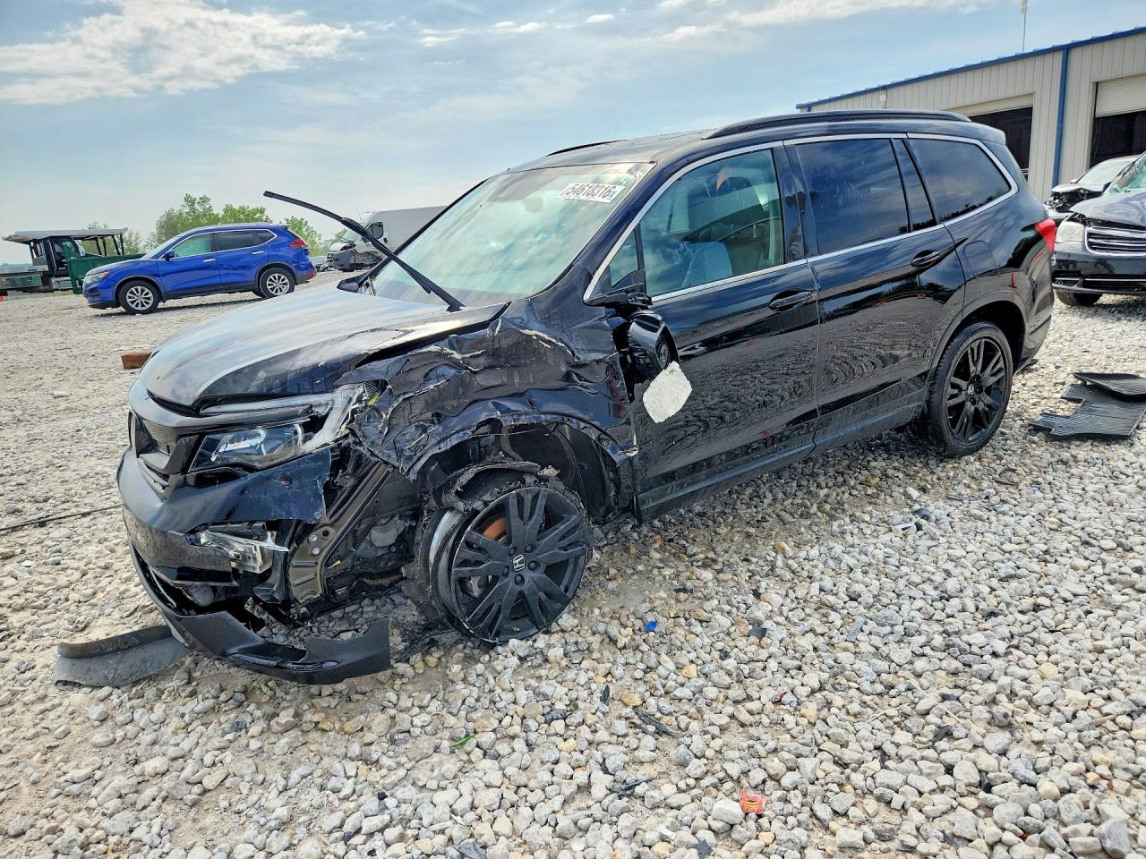 2022 HONDA PILOT SE | 5FNYF6H27NB042135 | UPCARS