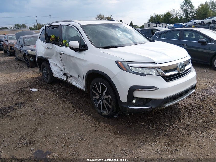 2022 HONDA PILOT AWD TOURING 8 PASSENGER | 5FNYF6H95NB016873 | UPCARS