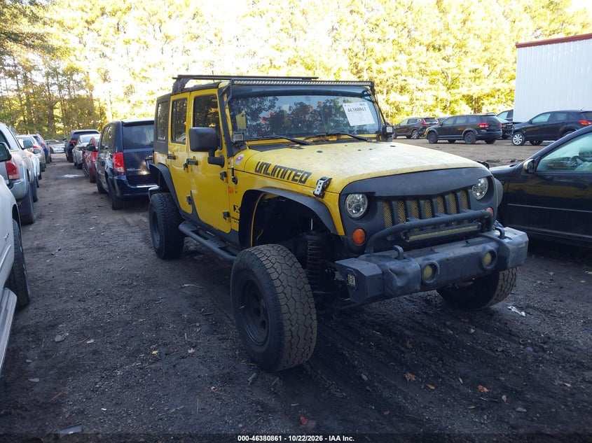 2008 JEEP WRANGLER UNLIMITED X | 1J8GA39128L526951 | UPCARS