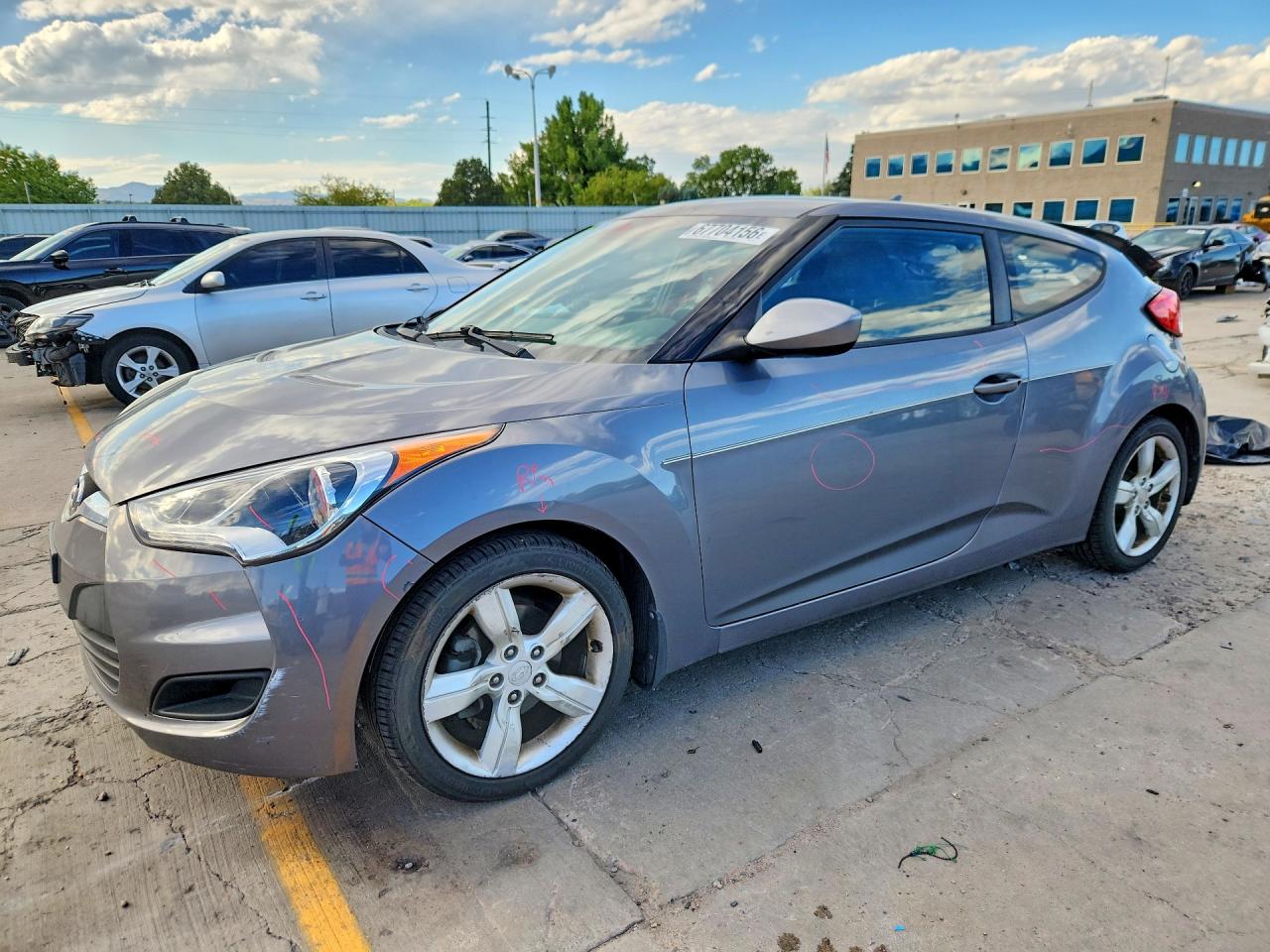 2013 HYUNDAI VELOSTER BASE | KMHTC6AD6DU179728 | UPCARS