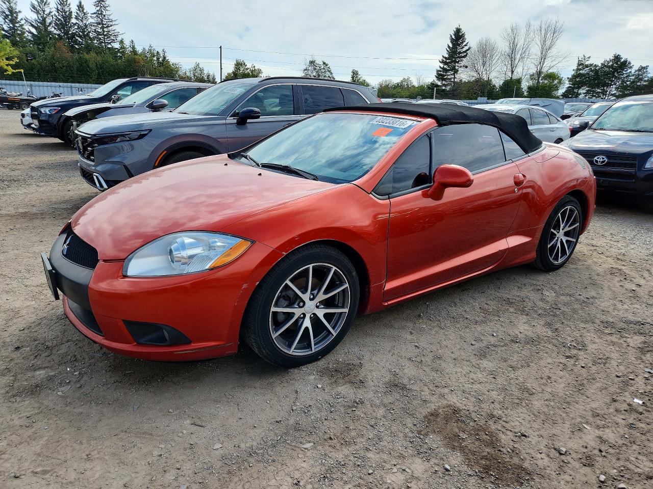 2012 MITSUBISHI ECLIPSE SPYDER GT | 4A37L4ET6CE601448 | UPCARS