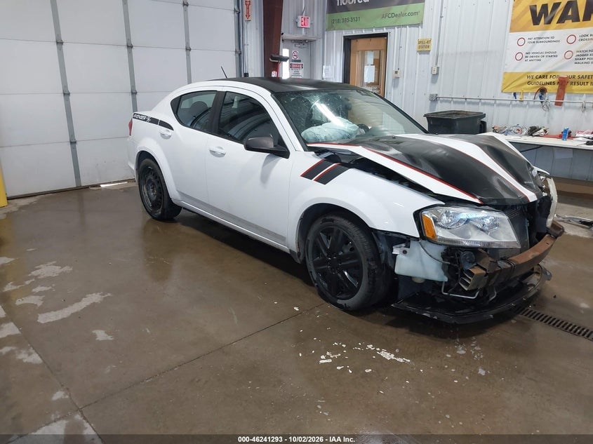 2013 DODGE AVENGER SE | 1C3CDZABXDN700756 | UPCARS