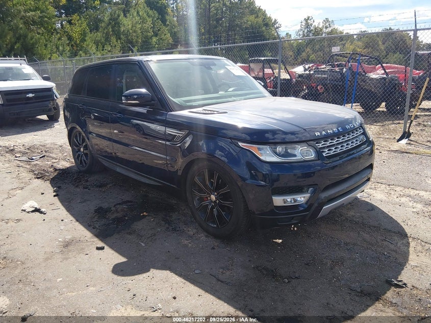 2015 LAND ROVER RANGE ROVER SPORT 3.0L V6 SUPERCHARGED HSE | SALWR2VF0FA610937 | UPCARS