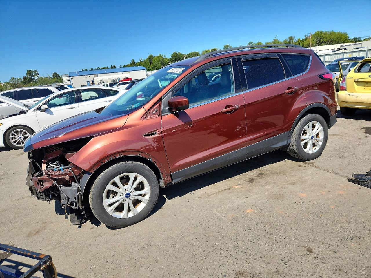 2018 FORD ESCAPE SEL | 1FMCU0HD4JUB34413 | UPCARS