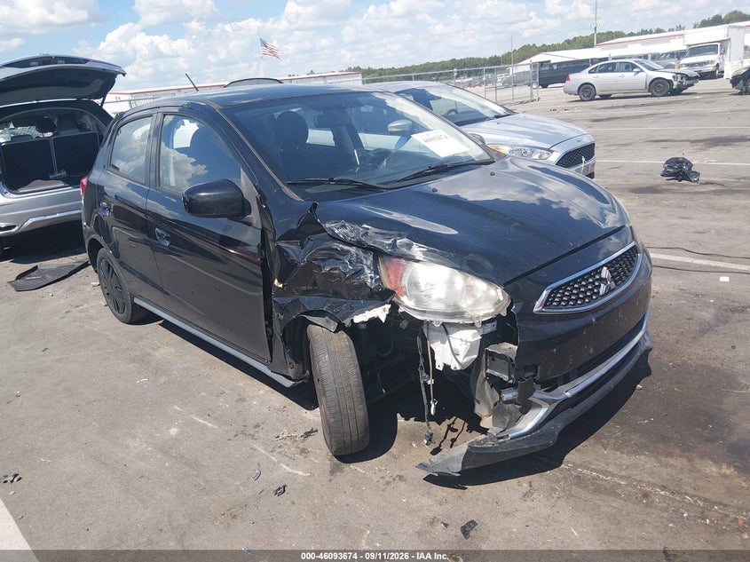 2018 MITSUBISHI MIRAG ES | ML32A3HJ8JH008812 | UPCARS