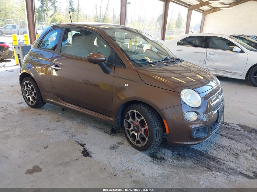2012 FIAT 500 SPORT | 3C3CFFBR8CT113491 | UPCARS