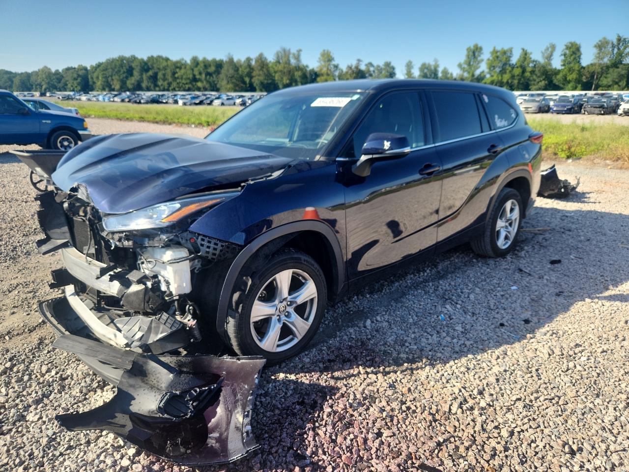 2020 TOYOTA HIGHLANDER L | 5TDCZRAHXLS018597 | UPCARS