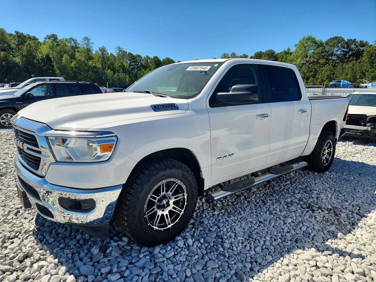 2019 RAM 1500 BIG HORN/LONE STAR | 1C6RREFT7KN836056 | UPCARS