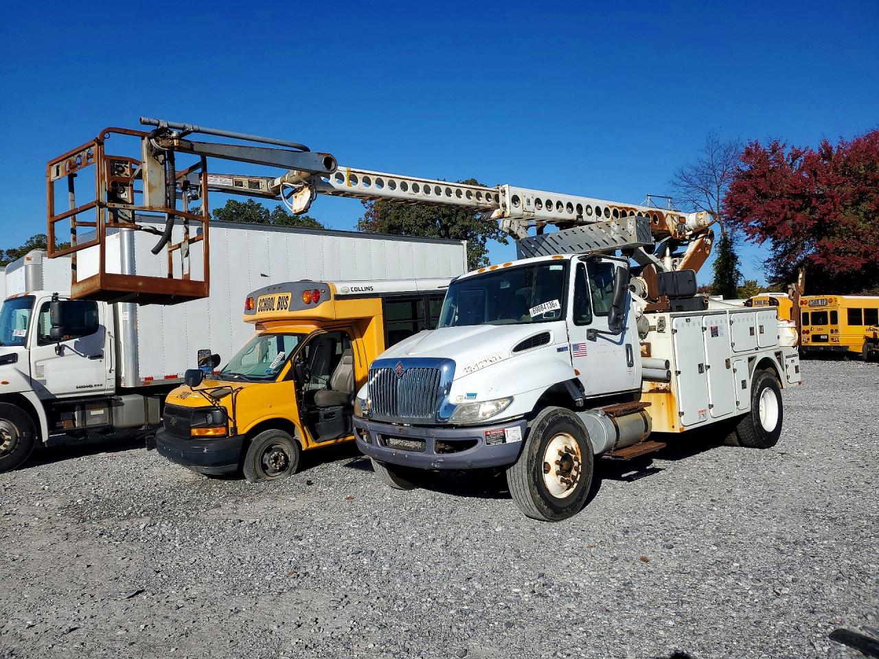 2013 INTERNATIONAL 4000 SERIE CABLE PLACER BUCKET TRUCK | 1HTMMAAN7DH237049 | UPCARS