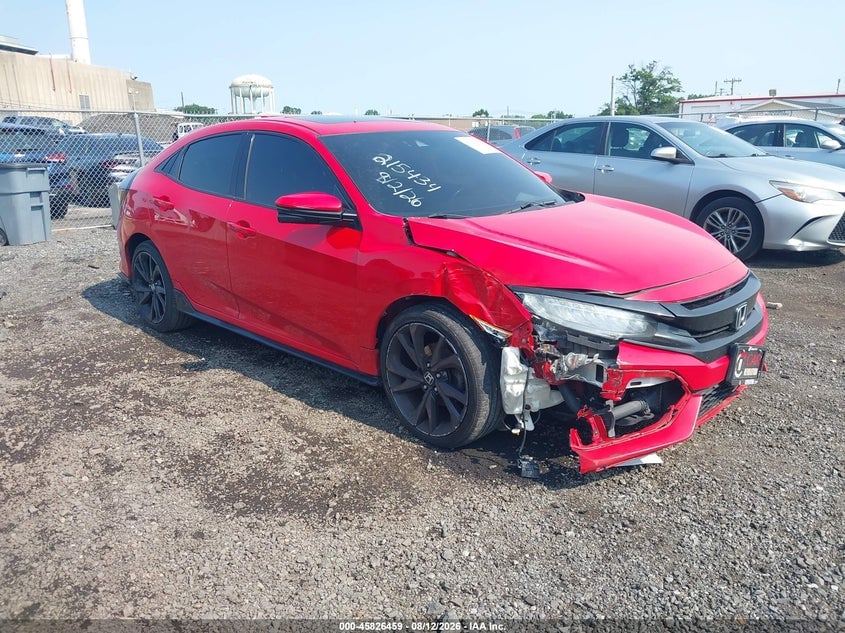 2017 HONDA CIVIC SPORT TOURING | SHHFK7H94HU412644 | UPCARS