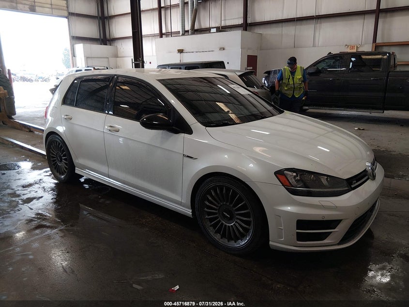 2017 VOLKSWAGEN GOLF R 4-DOOR W/DCC   NAVIGATION | WVWWF7AU6HW171847 | UPCARS