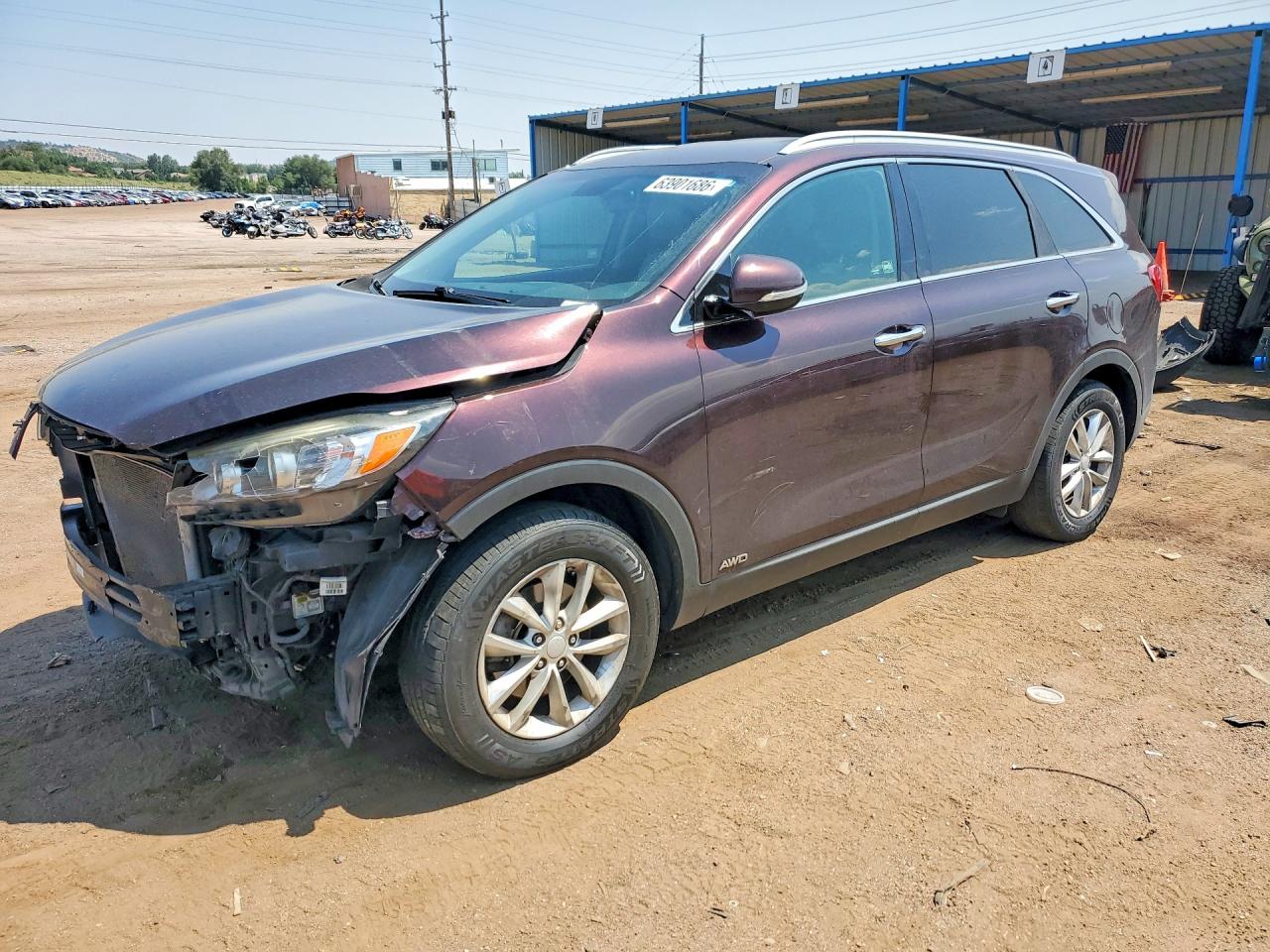 2016 KIA SORENTO LX | 5XYPGDA34GG082829 | UPCARS