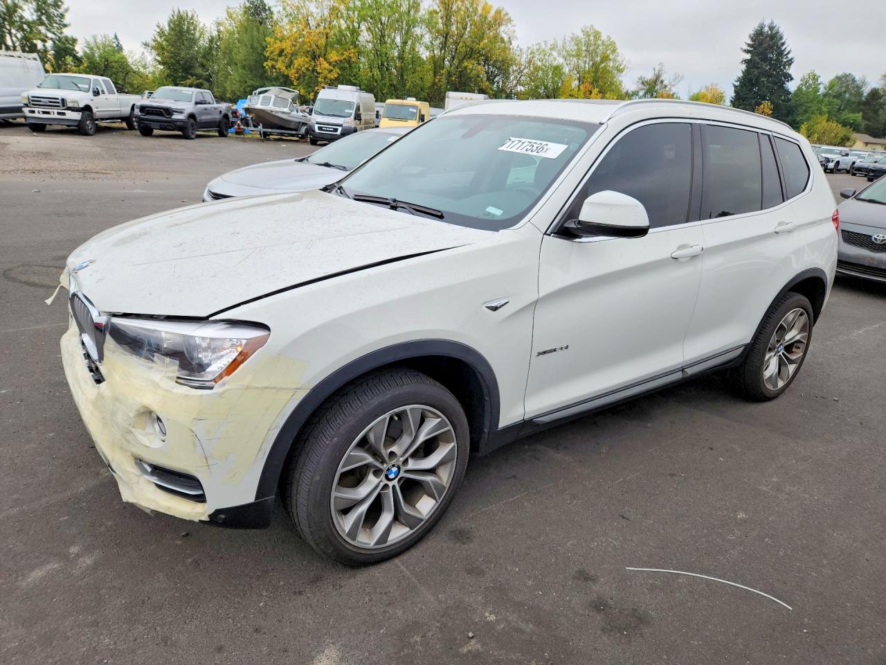 2017 BMW X3 XDRIVE28I | 5UXWX9C31H0W73065 | UPCARS