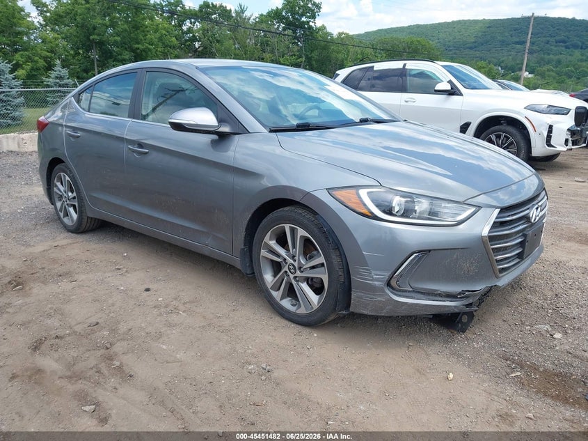 2018 HYUNDAI ELANTRA LIMITED | KMHD84LFXJU573978 | UPCARS