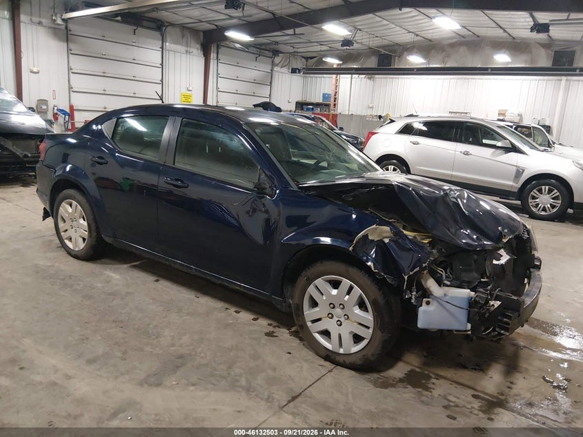 2014 DODGE AVENGER SE | 1C3CDZABXEN196646 | UPCARS