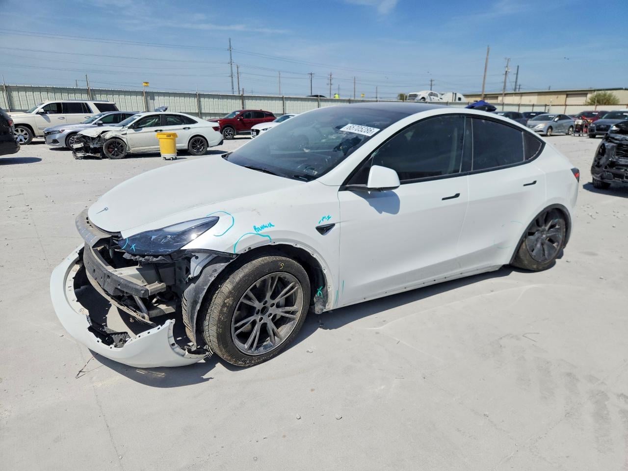2025 TESLA MODEL Y | 7SAYGDED8SA336694 | UPCARS