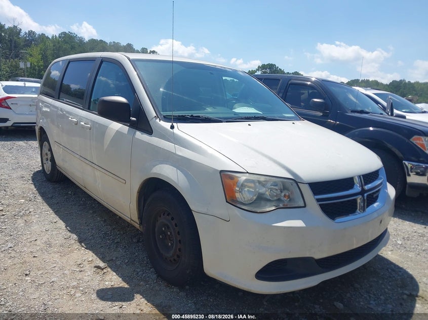 2012 DODGE GRAND CARAVAN SE/AVP | 2C4RDGBG1CR191873 | UPCARS