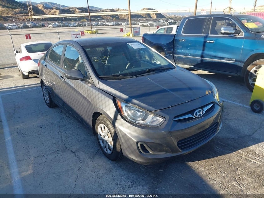 2012 HYUNDAI ACCENT GLS | KMHCT4AE3CU164678 | UPCARS
