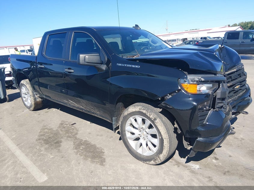 2024 CHEVROLET SILVERADO 1500 2WD  SHORT BED CUSTOM | 3GCPABEKXRG231045 | UPCARS