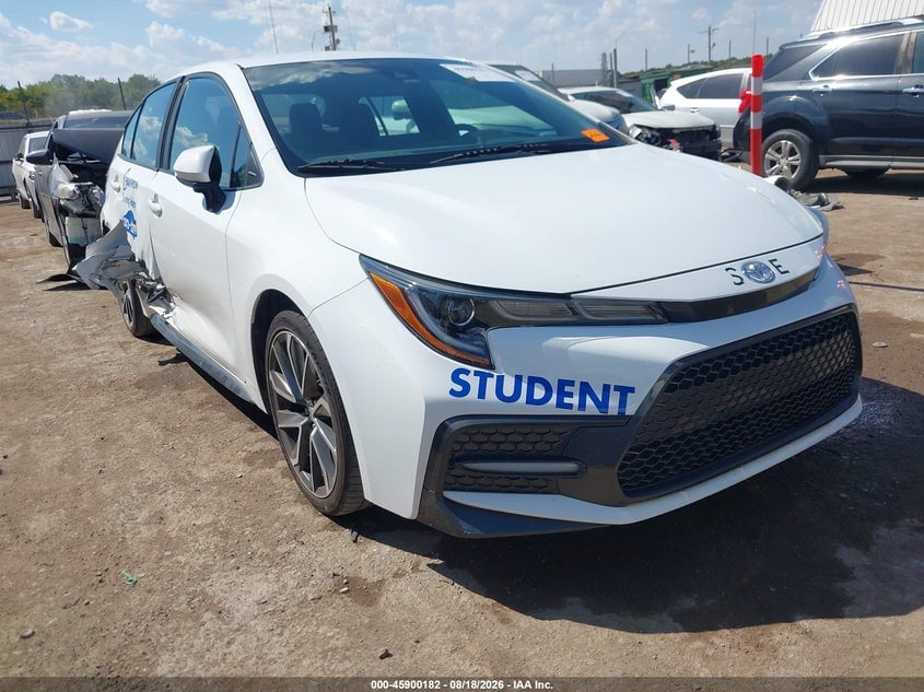 2022 TOYOTA COROLLA SE | 5YFS4MCE7NP120838 | UPCARS
