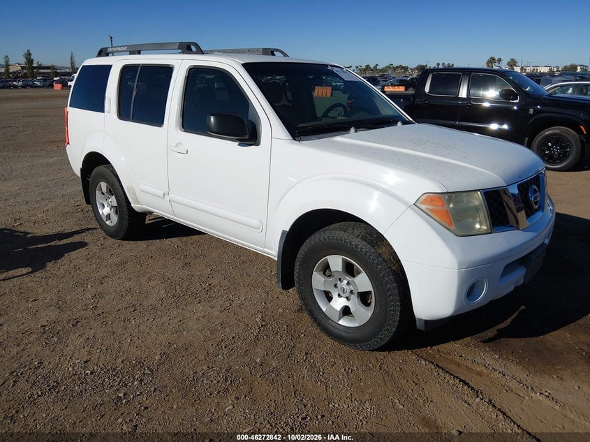 2006 NISSAN PATHFINDER S | 5N1AR18UX6C622342 | UPCARS