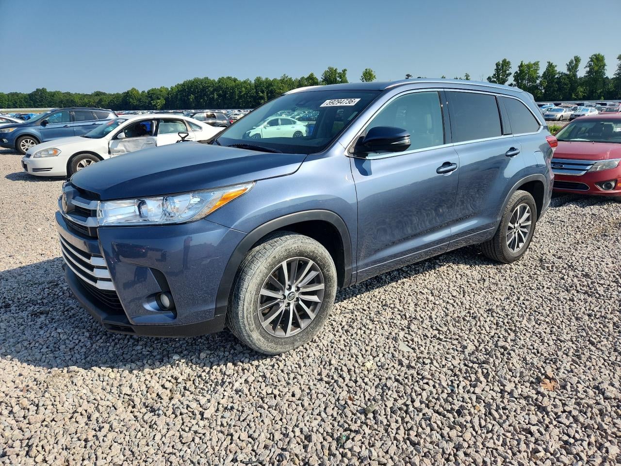 2017 TOYOTA HIGHLANDER XLE | 5TDKZRFH4HS524082 | UPCARS