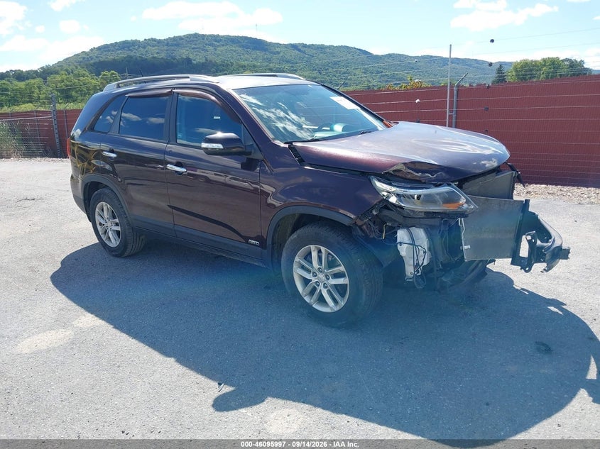 2014 KIA SORENTO LX | 5XYKTDA61EG449666 | UPCARS