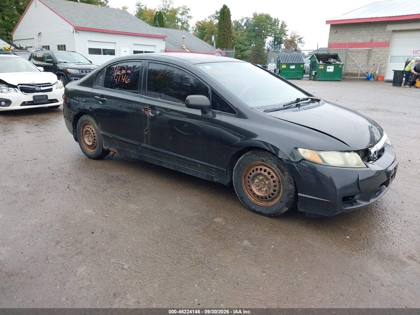 2009 HONDA CIVIC VP | 2HGFA163X9H526855 | UPCARS