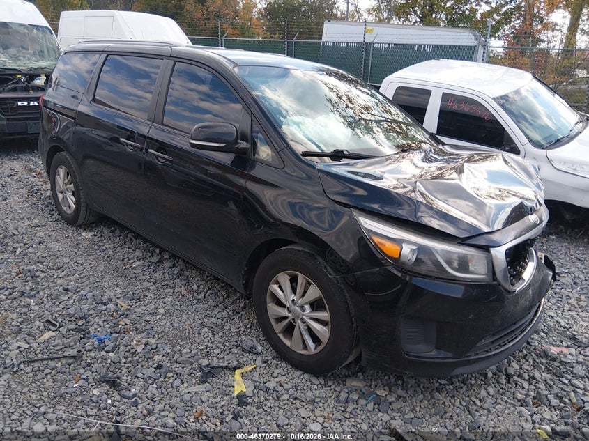 2016 KIA SEDONA LX | KNDMB5C15G6170388 | UPCARS